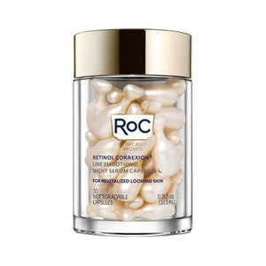 RoC Retinol Capsules Anti-Aging Night Retinol Face Serum Treatment 30ct/0.35 fl oz - Imperfect Box