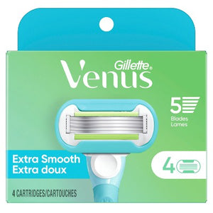 Venus Extra Smooth Women's Razor Blade Refills 4ct - Missing Box