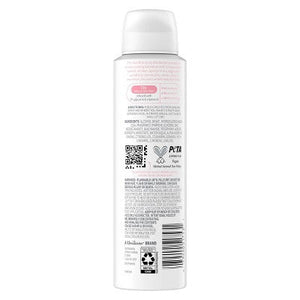 Dove Beauty Whole Body Deodorant Spray Raspberry; Rose Cooling Aluminum-Free 4oz - Imperfect Container