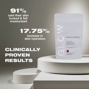 Imarais Beauty Glow Skincare Gummies Vegan and Sugar-Free 30ct - Imperfect Container