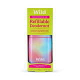 Wild Cosmetics Cream Deodorant Refill Grapefruit & Lime with Ombre Case 5.29oz - New