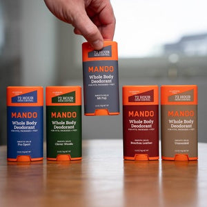Mando Whole Body Men's Smooth Solid Deodorant Pro Sport 2.6oz - Imperfect Container