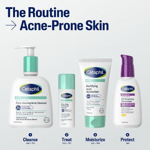 Cetaphil Gentle Clear Salicylic Acid Acne Pore Cleanser 8 fl oz - New