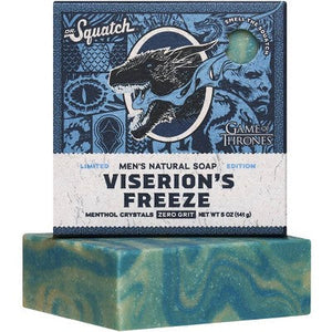 DR. SQUATCH Men's All Natural Bar Soap Viserion's Freeze 5oz - Imperfect Box