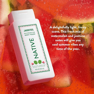 Native Body Wash for Women & Men Limited Edition Jarritos Watermelon 18 fl oz - New