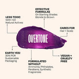 Overtone Royal Plum Daily Conditioner- Semi-Permanent Purple Hair Color  4.5 oz - New