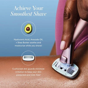 Athena Women's 5 Blade Reusable Razor Kit Stardust - Imperfect Box