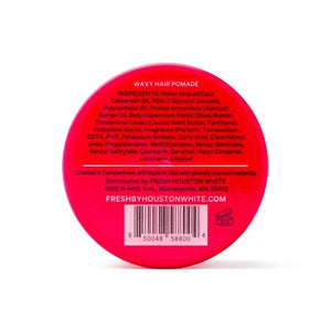 FRESH by Houston White Pomade for Wavy Hair 3oz - New