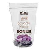 scunci Hair Accessories Scrunchies and Hair Ties Organizer with 3 Bonus Scrunchies 4pcs set - New