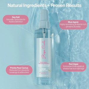 Rizos Curls Beach Waves Texturizing Salt Spray 6.8 fl oz - Small Amount Missing