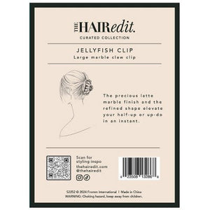 The Hair Edit Jellyfish Clip Latte - New