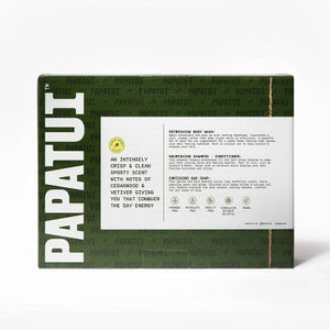Papatui Men's Shower Pack Cedar Sport 3ct - Imperfect Box