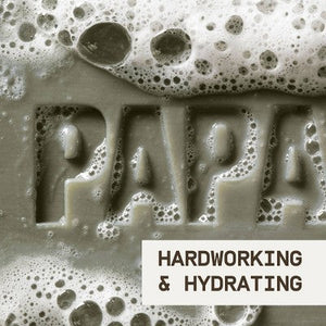 Papatui Enriching Men Bar Soap Sandalwood Suede 7oz - Imperfect Box
