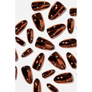 Chillhouse Chill Tips Fake Nails Design Studio Rebel in a Dress 24ct - Imperfect Box