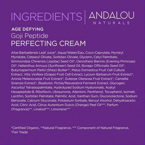 Andalou Naturals Goji Peptide Perfecting Cream 1.7oz - New