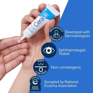 CeraVe Under Eye Cream Repair for Dark Circles and Puffiness .5oz - Missing Box