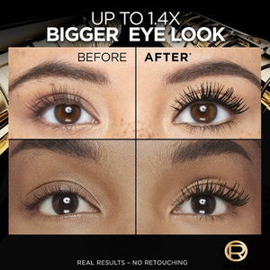 L'Oreal Paris Voluminous Panorama Volumizing and Lengthening Mascara 702 Black Brown 0.33 fl oz - Missing Box