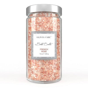 Olivia Care Rose Bath Soaks 12oz - Imperfect Container