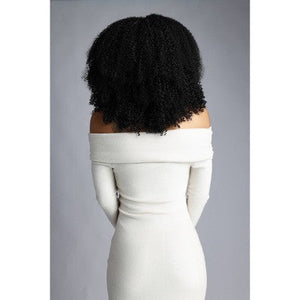 Curlkalon Kinky Curly 10 inch Clip-In Natural Black Hair Extension 9ct - Imperfect Box