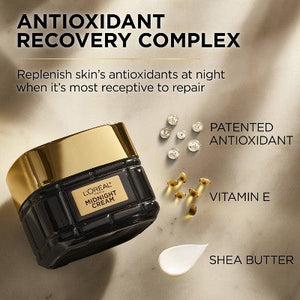 L'Oreal Paris Age Perfect Cell Renewal Midnight Face Cream 1.7oz - Imperfect Box