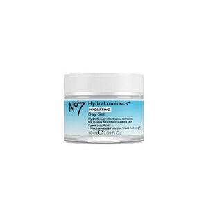 No7 HydraLuminous+ 2% Hyaluronic Acid Day Gel 1.69 fl oz - Imperfect Box