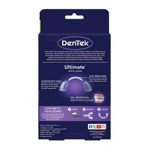 DenTek Ultimate Dental Guard For Nighttime Teeth Grinding with SmartFit Tray - Imperfect Box