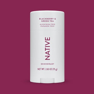 Native Solid Deodorant for Women & Men Blackberry & Green Tea 2.65oz - New