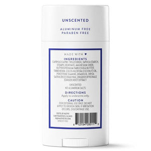 Native Solid Deodorant Unscented Aluminum-Free 2.65oz - Imperfect Container