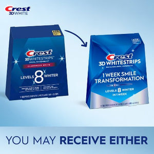 Crest 3D Whitestrips  At-home Teeth Whitening Kit - Imperfect Box