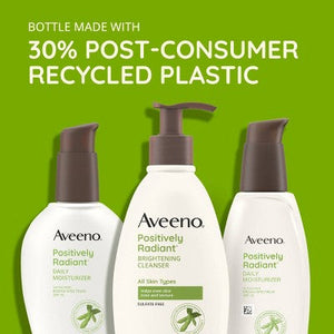 Aveeno Positively Radiant Daily Face Moisturizer SPF15 4oz - Imperfect Box