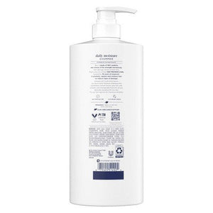 Dove Beauty Daily Moisture Hair Shampoo with Hyaluronic Serum & Bio-Protein Care 28 fl oz - Imperfect Container