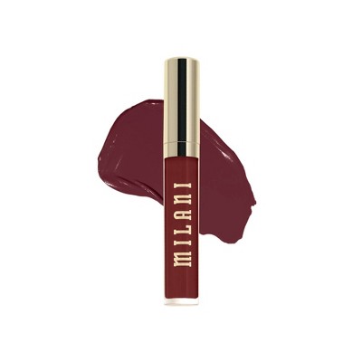 Milani Stay Put Liquid Lip Longwear Lipstick Go Off  0.1 fl oz - New