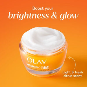 Olay Regenerist Vitamin C + Peptide 24 MAX Face Moisturizer 1.7oz - Imperfect Box