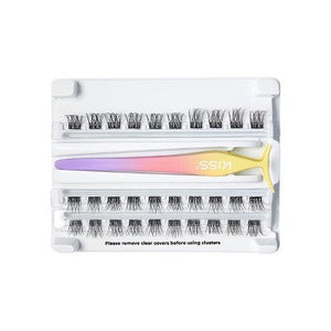 KISS imPRESS Press-On Self Adhesive Eyelashes Natural & Wispy 50ct - Imperfect Box