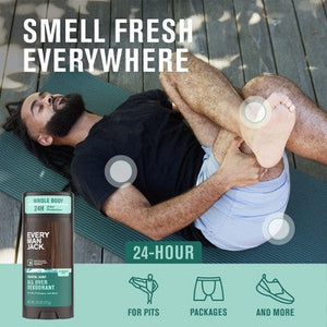Every Man Jack All Over Solid Deodorant Coastal Surf - 2.6oz