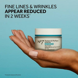 No7 Protect & Perfect Intense Advanced Day Cream with SPF 30 1.69 fl oz - Imperfect Box