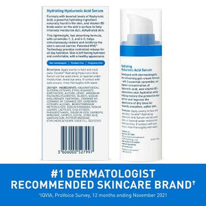 CeraVe Hydrating Hyaluronic Acid Face Serum 1 fl oz - Missing Box