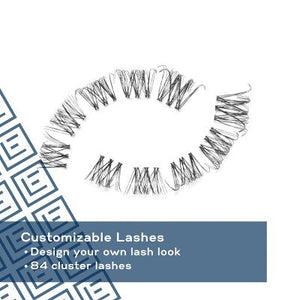 Eylure Volume & Curl Clusters False Eyelashes 84ct - Imperfect Box