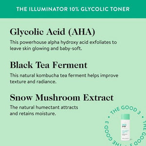 good.clean.goop beauty The Illuminator 10% Glycolic Toner 3.4 fl. oz. - Missing Box