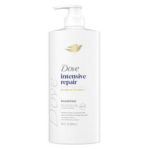 Dove Beauty Intensive Repair Hair Shampoo Pump with Glutamic Amino Serum & Bio-Protein Care 28 fl oz - Imperfect Container