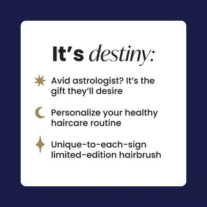 Tangle Teezer Ultimate Detangler Hair Brush Zodiac Cancer, Jun 21-Jul 22 Blue - New