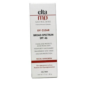 EltaMD UV Clear SPF 46 Facial Sunscreen 1.7 Ounces - Imperfect Box