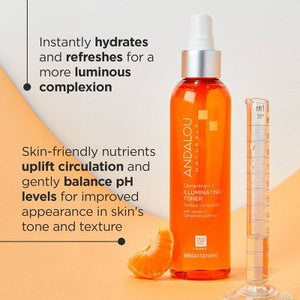 Andalou Naturals Clementine and Vitamin C Illuminating Toner 6 fl oz - New