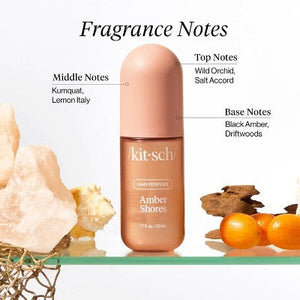 Kitsch Hair Perfume Mists Amber Shores  1.7 fl oz - New