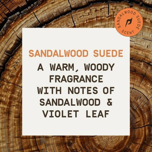 Papatui Men's Body Deodorant Spray Sandalwood Suede 5oz - Imperfect Container