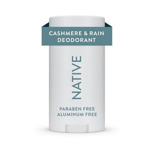 Native Solid Deodorant for Men Cashmere & Rain Aluminum-Free 2.65oz - New