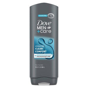 Dove Men+Care Clean Comfort Hydrating Body & Face Wash 18 fl oz - New