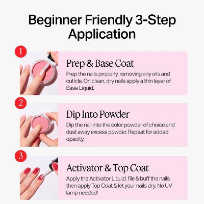 Nailboo Dip Powder Flower Power 0.5oz - New