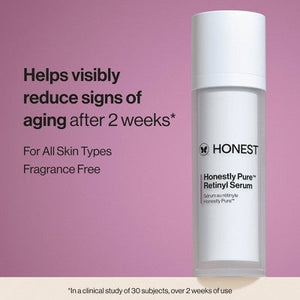 Honest Beauty Honestly Pure Retinyl Serum with Retinyl Linoleate 1.0 fl oz - Imperfect Box