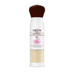 Hawaiian Tropic Mineral Skin Nourishing Sunscreen Powder Brush SPF 30 0.15oz - Missing Box